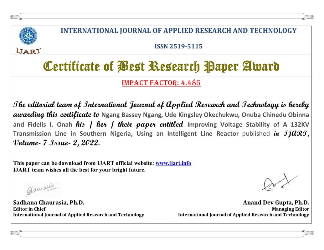 BEST RESEARCH PAPER AWARD